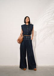 MADELINE TROUSER - DENIM