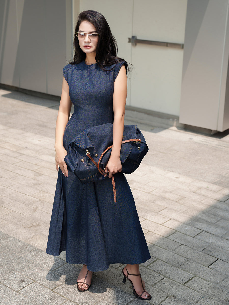 ALICE DRESS - DENIM